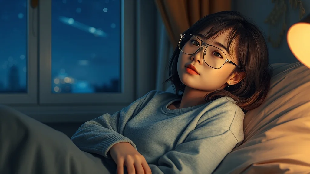 눈 피로, 원인부터 해결법까지! 스마트폰 시대 눈 건강 관리 A to Z 19 스마트폰과 눈 건강: 블루라이트 (realistic 스타일)