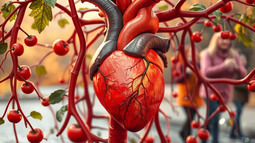 환절기 건강 관리 A to Z: 감기, 면역력, 심혈관 질환까지 완벽 대비! 7 심혈관 질환 예방 및 관리 (realistic 스타일)