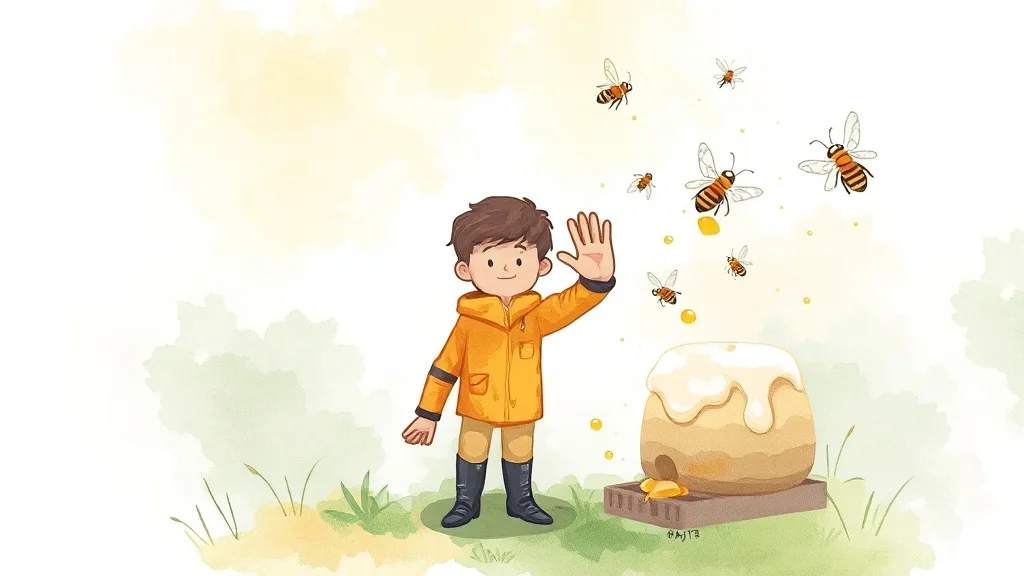 추석 성묘&벌초 완벽 가이드: 시기, 방법, 안전, 예절, 금기사항 총정리 15 벌 쏘임 예방 및 응급처치 (watercolor 스타일)