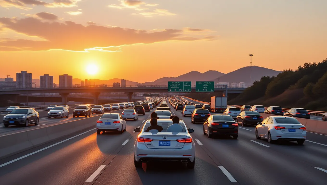 🛣️ 주요 고속도로 정체 예상 구간 및 시간