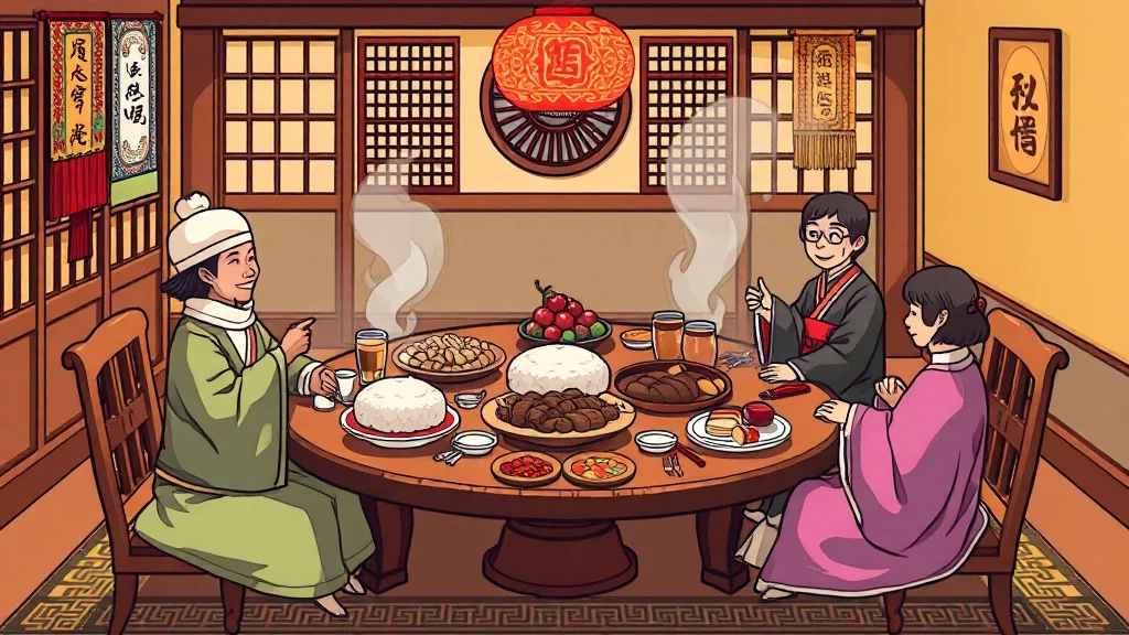 추석 차례상, 간소화 시대: 비용 절감 & 실속 차례상 완벽 가이드 3 전통 vs. 간소화 차례상 비교 (cartoon 스타일)