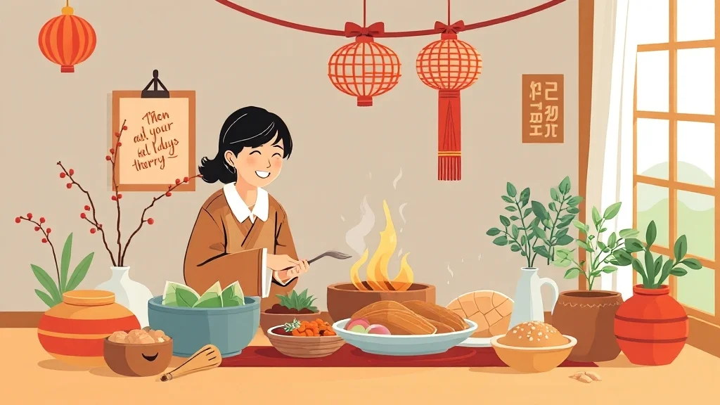 추석 차례상, 간소화 시대: 비용 절감 & 실속 차례상 완벽 가이드 8 간소화 꿀팁 & 주의사항 (illustration 스타일)