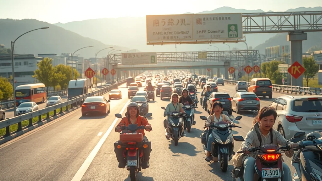 2025 추석 특별교통대책 총정리: 고속도로 통행료, 귀성길 정보 (43자) 2 2025 추석 특별대책 (realistic 스타일)