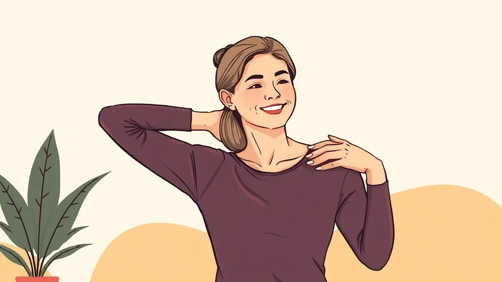 오십견 치료 후기 및 효과 (illustration 스타일)