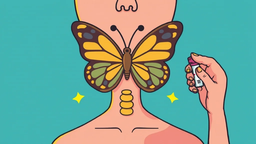 갑상선기능저하증이란? (cartoon 스타일)