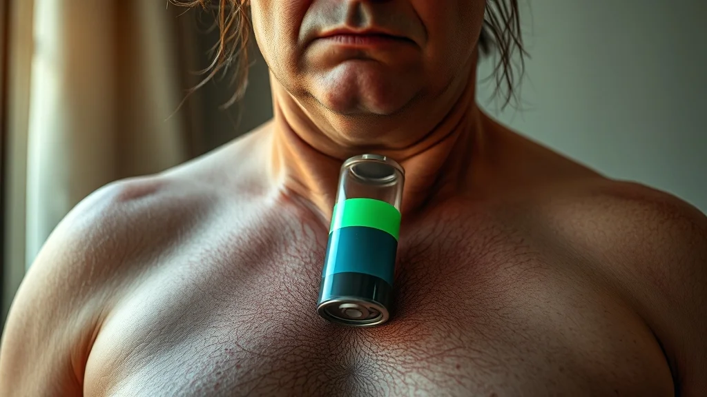 갑상선기능저하증 주요 증상 (realistic 스타일)