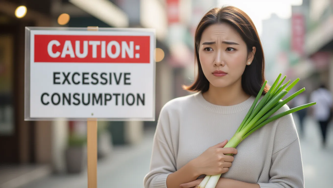 ⚠️ 쪽파 섭취 시 주의할 점