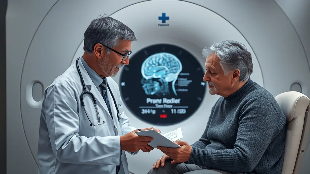 뇌 CT 검사 전 준비사항 (realistic 스타일)