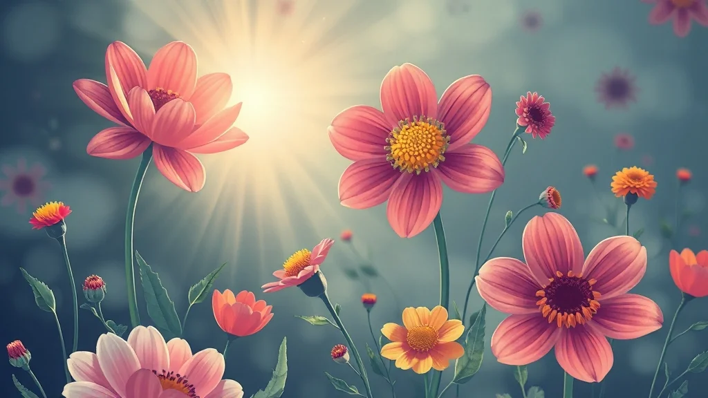 암 조기 진단을 위한 검진 (illustration 스타일)