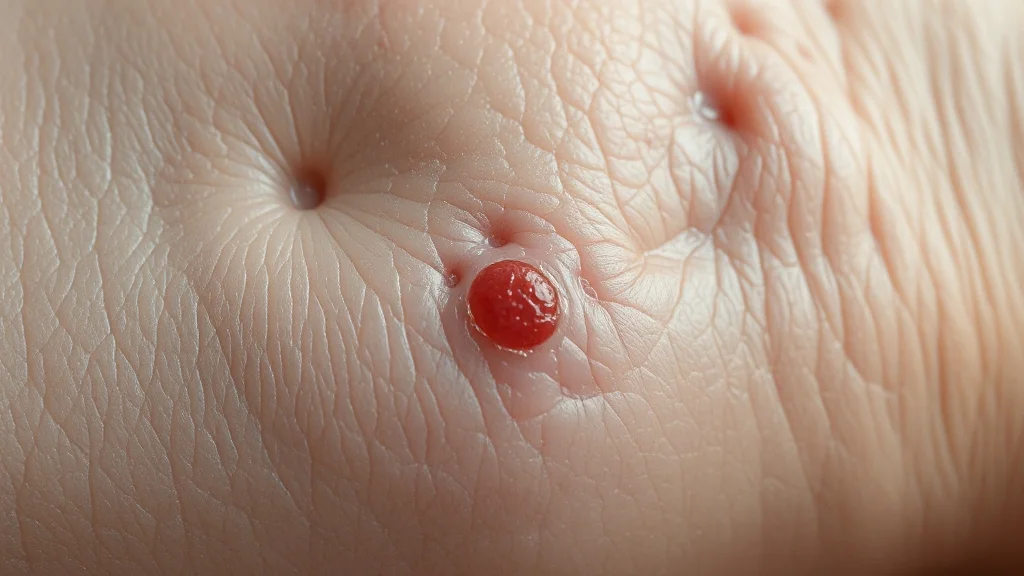 피부 섬유종 완벽 가이드: 원인, 증상, 진단, 제거 방법부터 관리법까지 3 피부 섬유종 원인 (realistic 스타일)