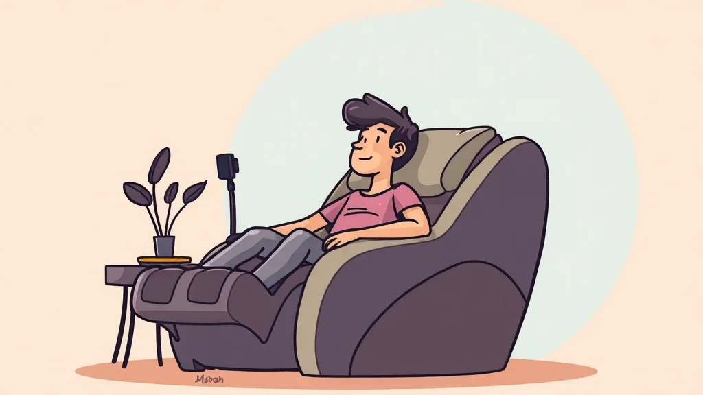 안마의자 완벽 가이드: 브랜드별 비교부터 렌탈/구매, 관리법까지! 2 안마의자, 왜 필요할까? (cartoon 스타일)