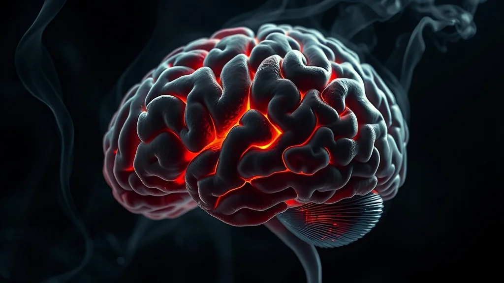 흡연, 뇌 인지 기능에 미치는 영향 (realistic 스타일)