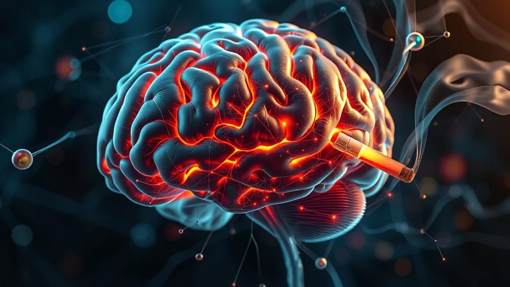 금연 후 뇌 회복 타임라인 및 변화 (realistic 스타일)