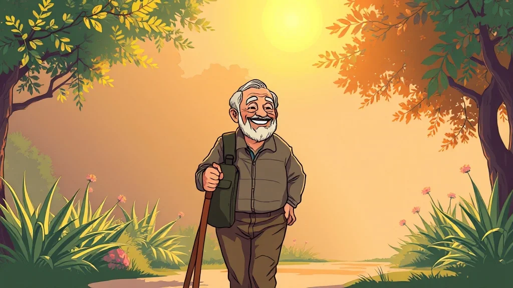 노년내과 A to Z: 건강 관리 핵심, 저속 노화 습관, 주요 질환 예방 2 노년내과, 어떤 곳일까? (illustration 스타일)