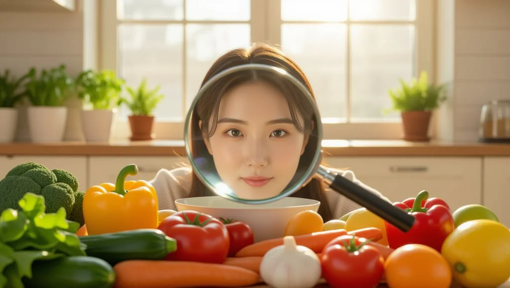 노안·안구건조증 핵심 원인부터 완화 전략까지, 중년 눈 건강 완전 가이드 15 🥦 눈 건강을 위한 필수 영양 성분과 식단