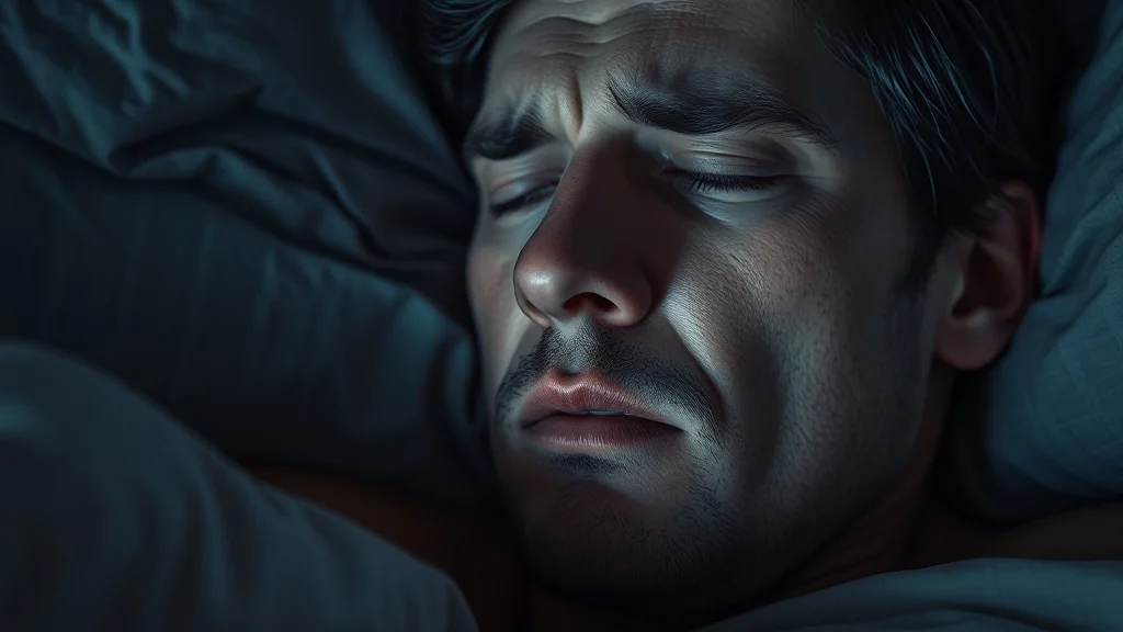 수면무호흡증이란? (realistic 스타일)