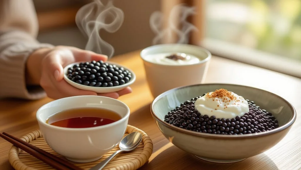 검은콩 효능, 흰머리부터 갱년기까지! 종류별 영양과 최적 섭취법 23 🍽️ 검은콩, 최적의 섭취 방법과 루틴