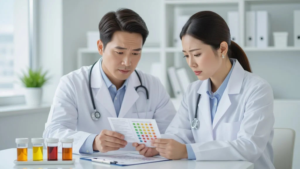 소변 색깔로 건강 체크! 이상 신호와 대처법 완벽 가이드 4 ⚠️ 소변 색깔별 건강 이상 신호