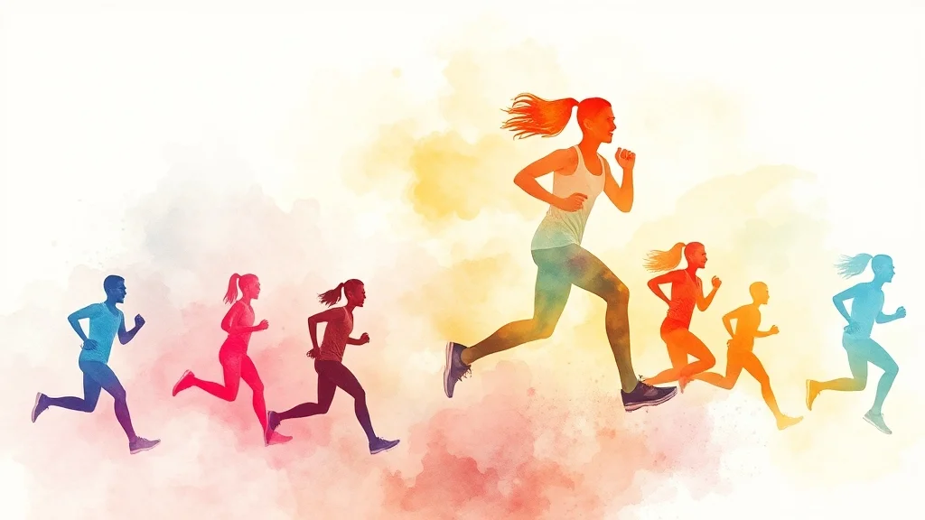 달리기 칼로리 소모량 총정리: 종류별 비교 & 극대화 전략 A to Z 4 달리기 종류별 칼로리 소모 (watercolor 스타일)