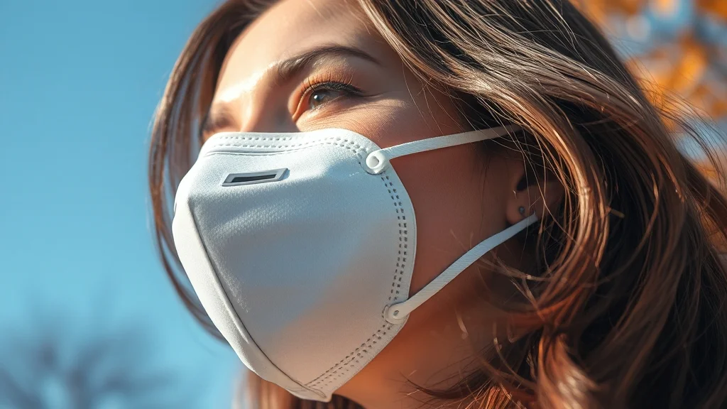 미세먼지 완벽 가이드: 농도 확인부터 건강 영향, 마스크 선택까지! 5 미세먼지 마스크, 어떻게 골라야 할까? (realistic 스타일)
