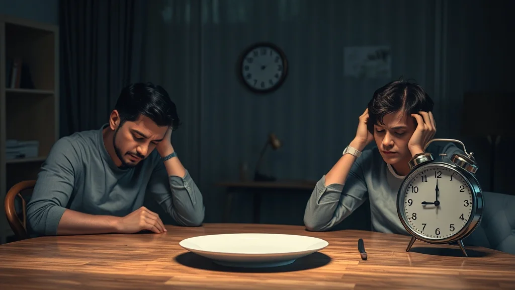 간헐적 단식, 위험 신호는? (realistic 스타일)