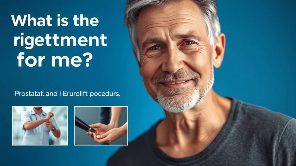 약물 vs 비수술 치료 (realistic 스타일)