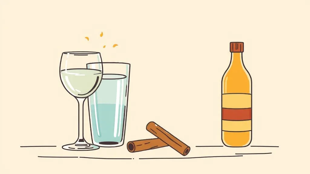 혈당 스파이크 발생 시 대처법 (illustration 스타일)