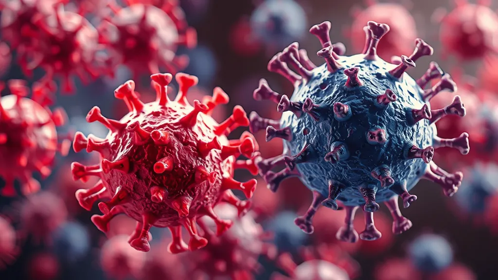 자가면역질환이란? (realistic 스타일)