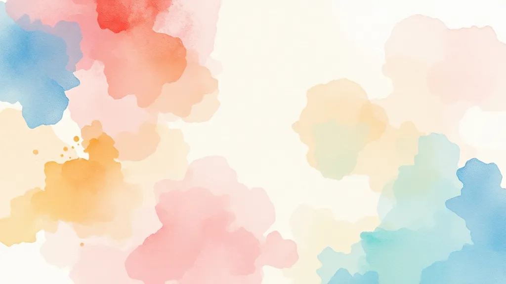 심근경색 예방을 위한 노력 (watercolor 스타일)