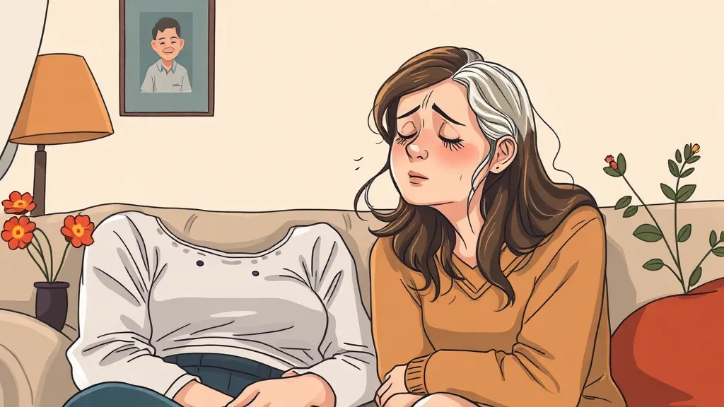 가족과의 갈등 해결 방법 (illustration 스타일)