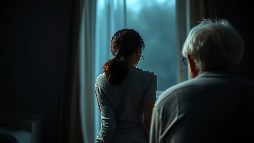 며느리의 정신적 고통과 스트레스 (realistic 스타일)