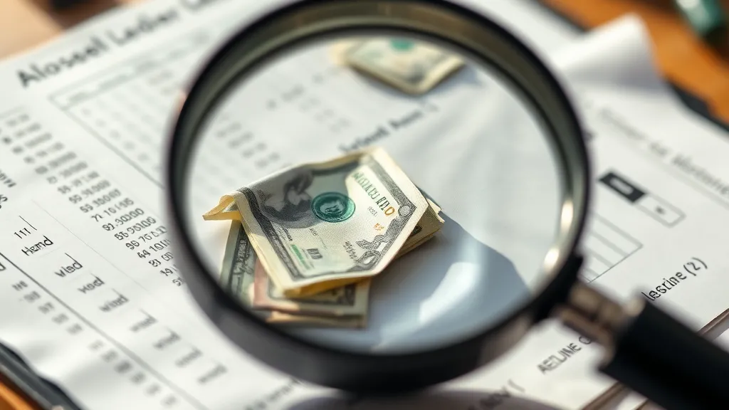 가계부 작성 및 소비 습관 점검 (realistic 스타일)