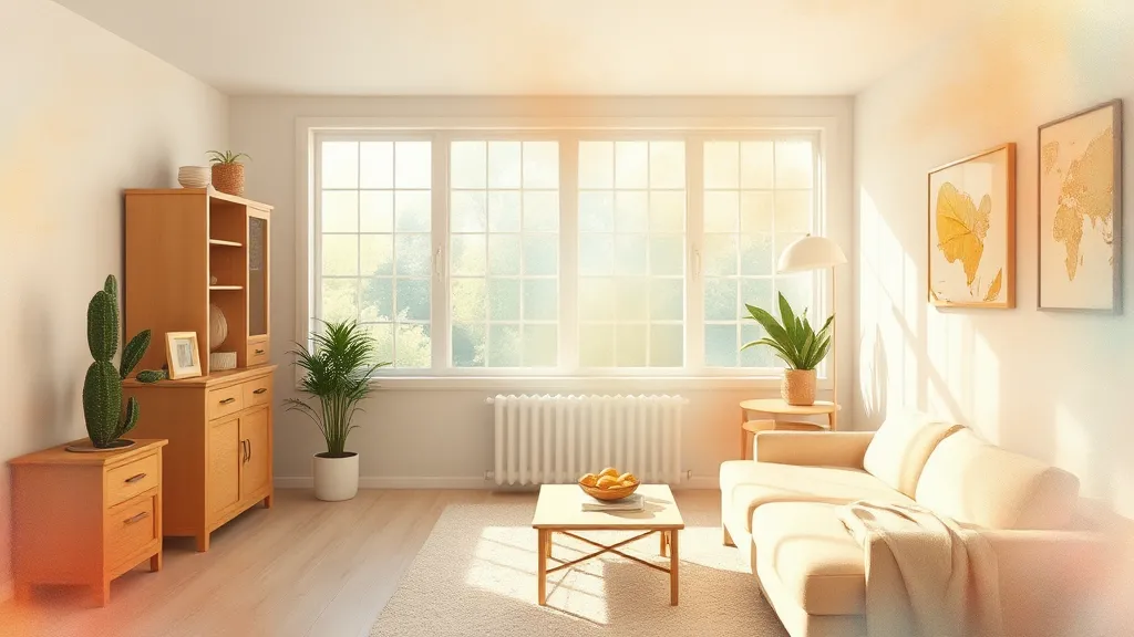 에너지 절약 방법 (전기, 가스, 수도) (watercolor 스타일)