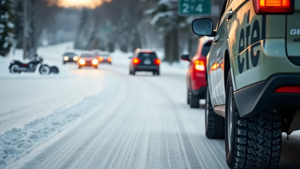 겨울철 안전운전 필수! 윈터 타이어 교체 시기, 가격, 보관법 완벽 가이드 3 윈터 타이어, 언제 교체해야 할까? (realistic 스타일)