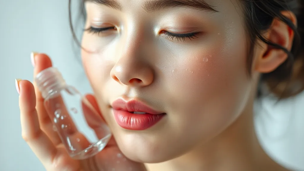 세안 후 즉시 보습, 왜 중요할까? (realistic 스타일)