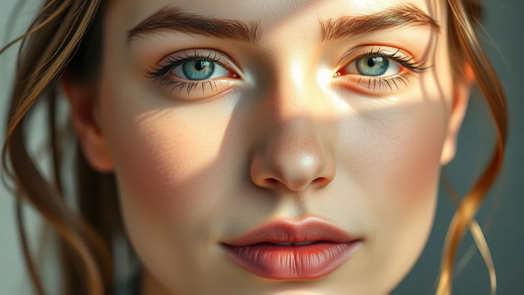 피부 타입별 맞춤 보습 전략 (realistic 스타일)