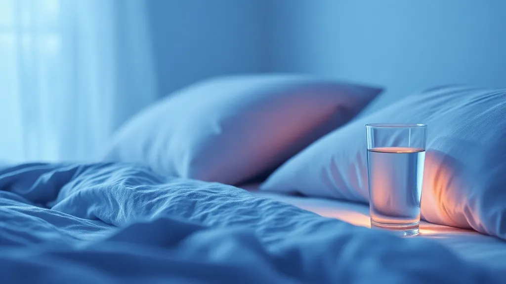 수면 방해 요인 제거 (watercolor 스타일)