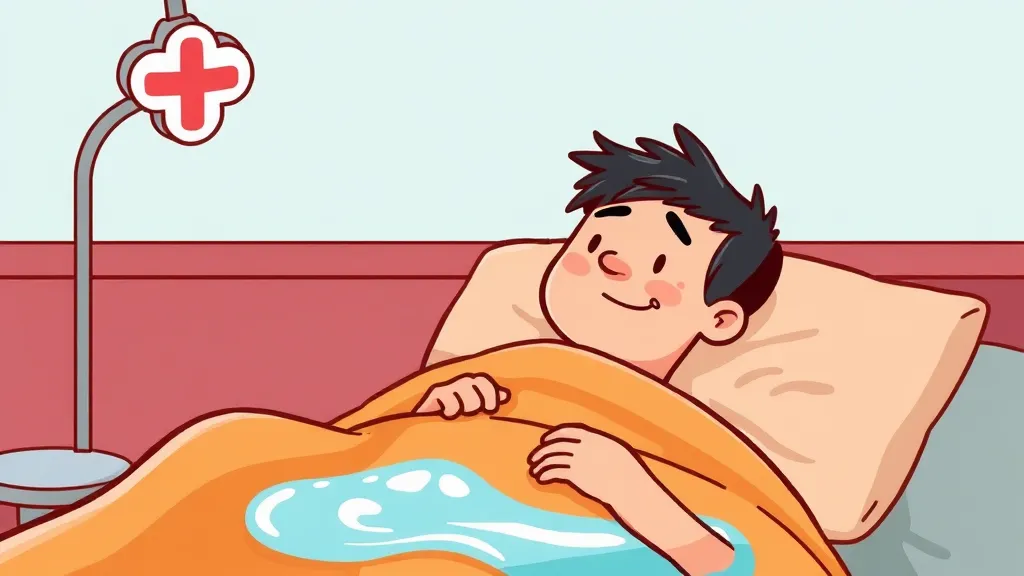 증상과 초기 대응 (cartoon 스타일)