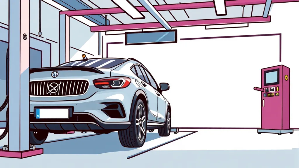 검사 시 확인 항목 및 유의사항 (cartoon 스타일)