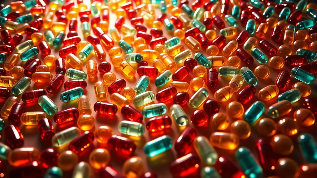 마그네슘 종류별 특징 및 흡수율 비교 (realistic 스타일)