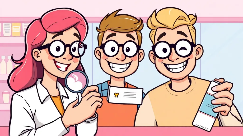 결론: 안전한 치약 선택, 건강한 미소! (cartoon 스타일)