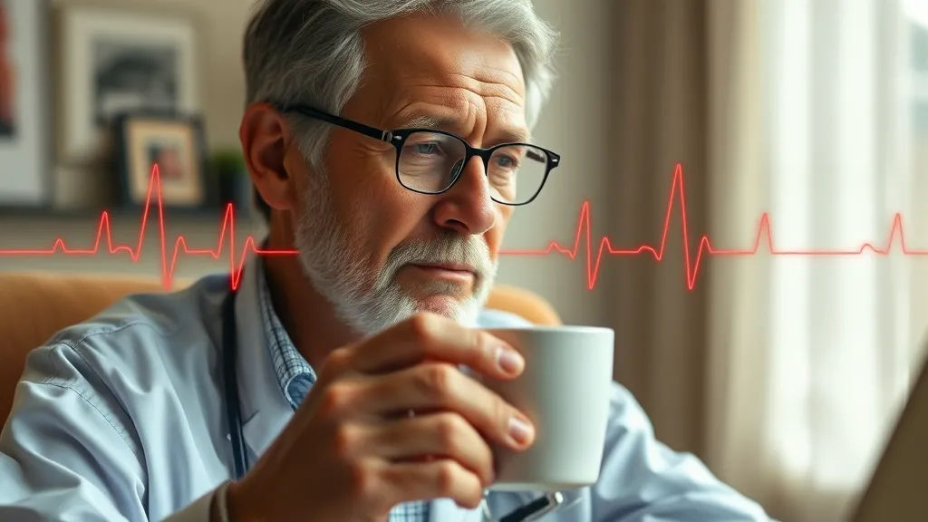 커피 섭취 가이드라인 (realistic 스타일)