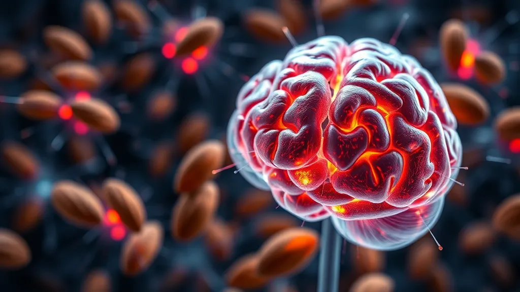 아몬드와 치매, 핵심 연결고리 (realistic 스타일)