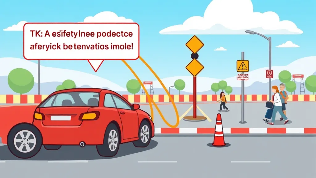 2029년 페달 오조작 방지 장치 의무화! 원리, 효과, 구형차 개선까지 2 의무화 배경 및 필요성 (cartoon 스타일)