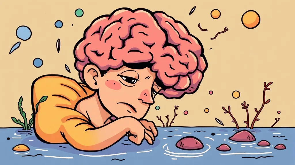 만성 피로 증후군 A to Z: 원인, 증상, 진단, 치료, 생활 습관, 예방까지 4 만성 피로 증후군 원인 분석 (cartoon 스타일)