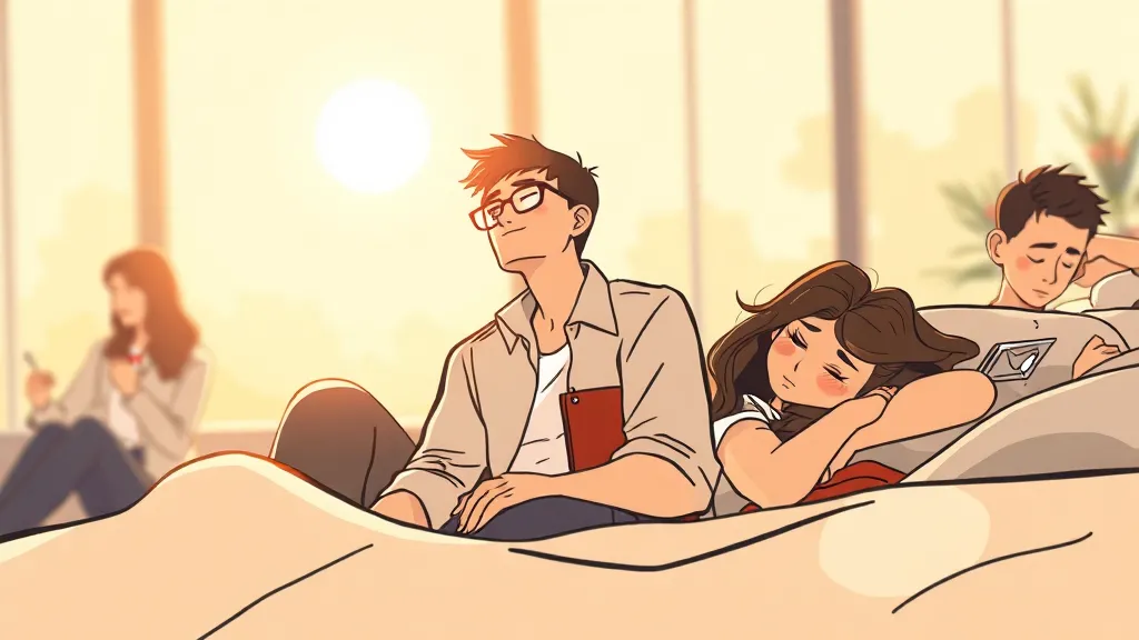 만성 피로 증후군 A to Z: 원인, 증상, 진단, 치료, 생활 습관, 예방까지 6 만성 피로 증후군 치료 방법 (illustration 스타일)