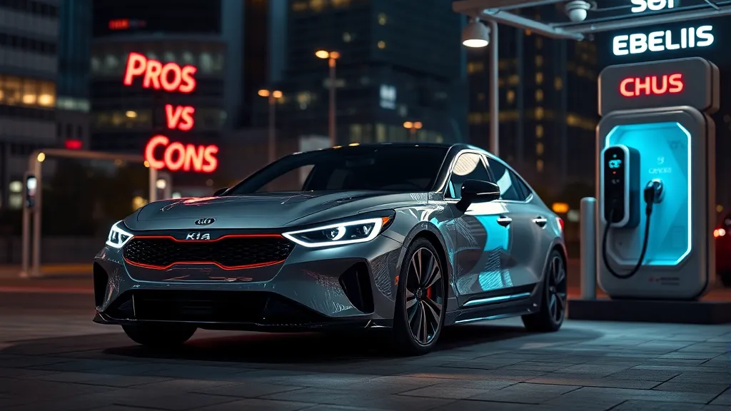 기아 전기차 장단점 심층 분석 (realistic 스타일)