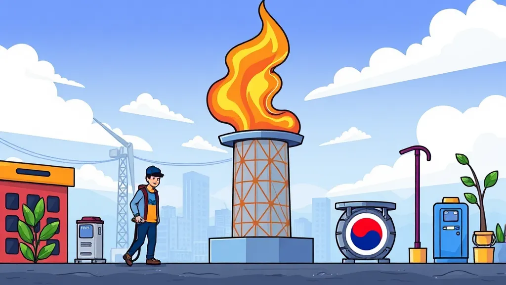 한국 vs 일본 기름값, 왜 한국만 폭등할까? 숨겨진 진실 5 한국의 기름값 구조적 취약성과 정책의 한계 (cartoon 스타일)