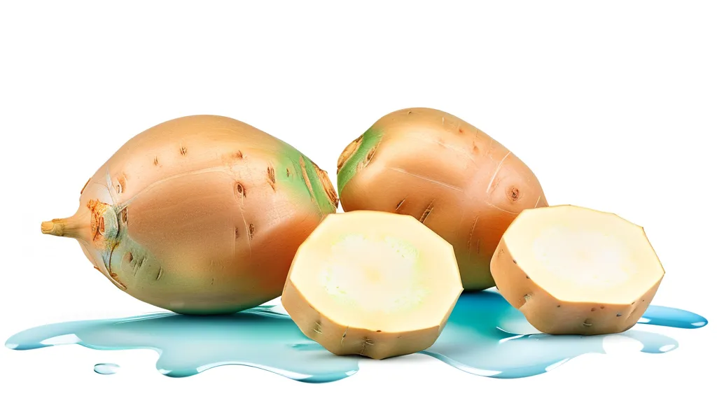 파로 효소와 함께하는 건강한 식습관 (watercolor 스타일)