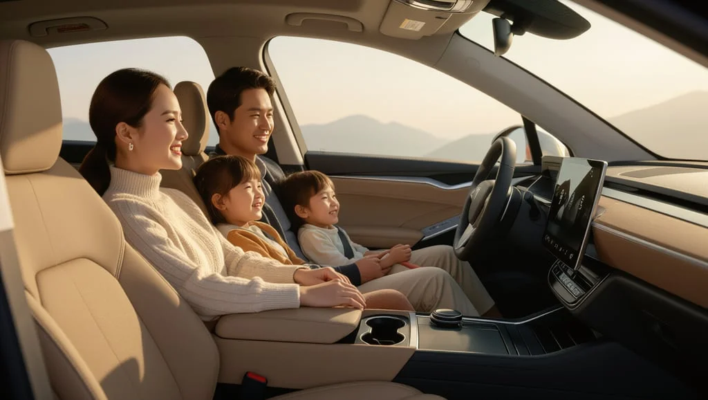 테슬라 모델Y L 6인승 출시, 2열 독립 시트와 3열 실사용 공간 분석 3 💺 2열 독립 시트, 얼마나 편안할까요? (승차감 개선)